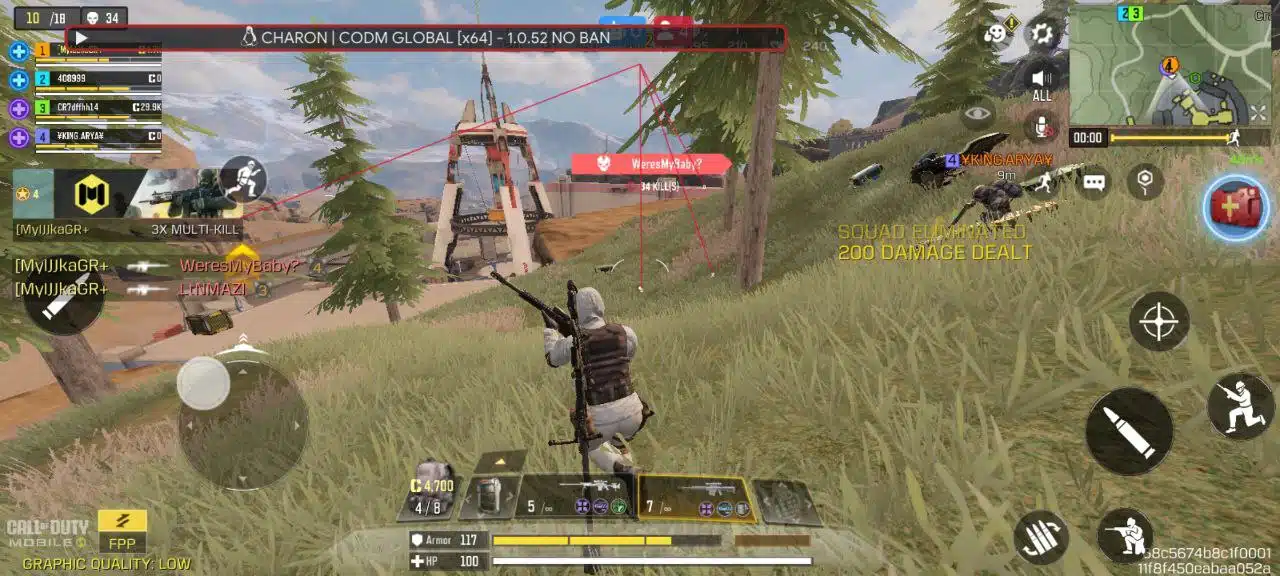 محیط بازی چیت