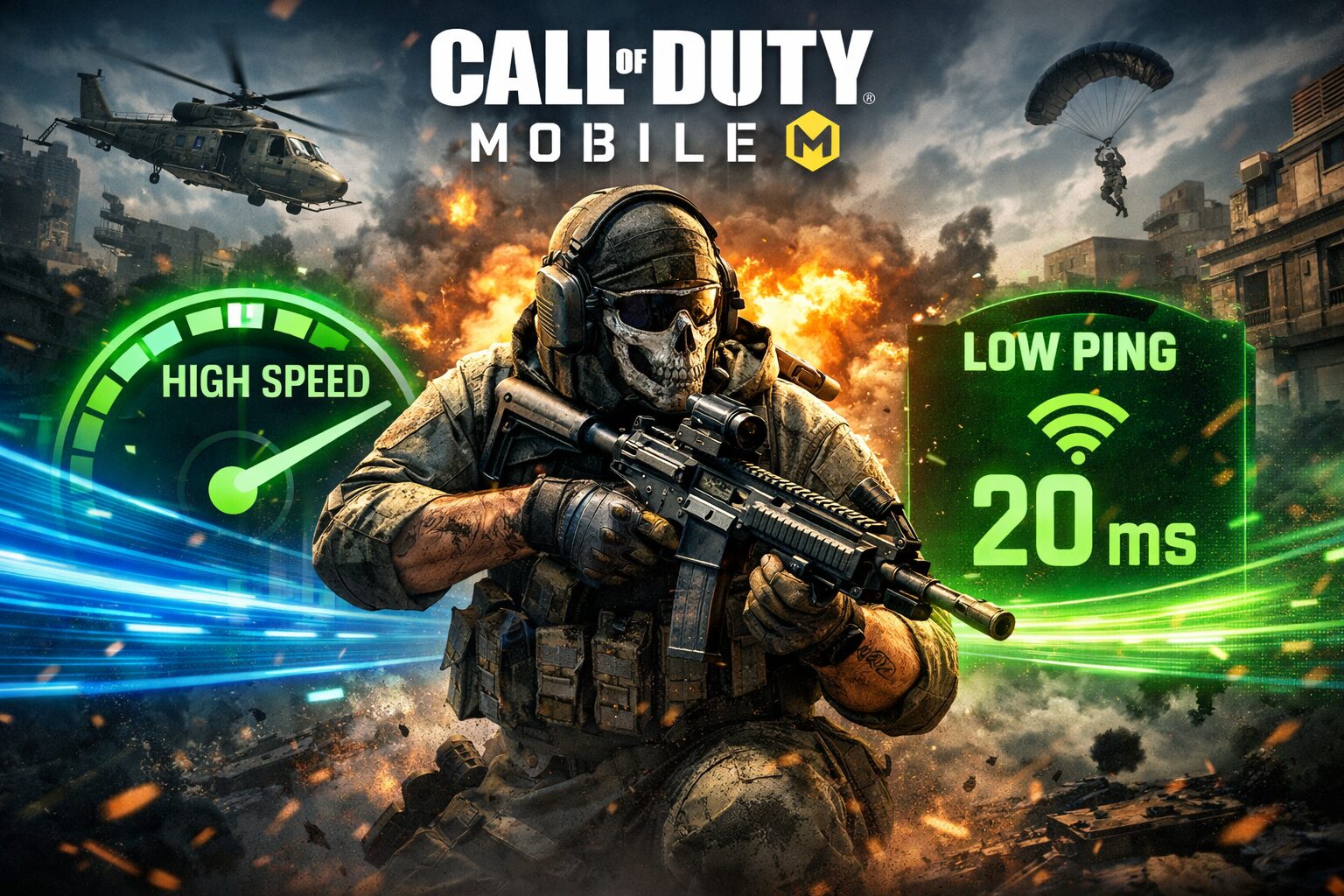 رفع مشکل پینگ بالا کالاف دیوتی موبایل